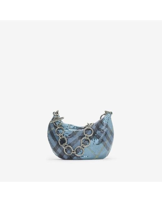 Burberry Blue Chainmail Bag