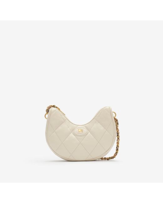 Burberry Natural Horseshoe Chain Bag
