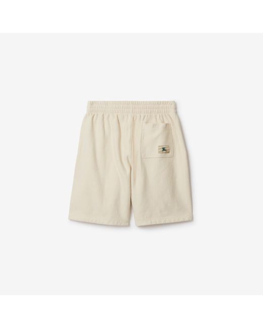 Burberry Natural Cotton Shorts for men