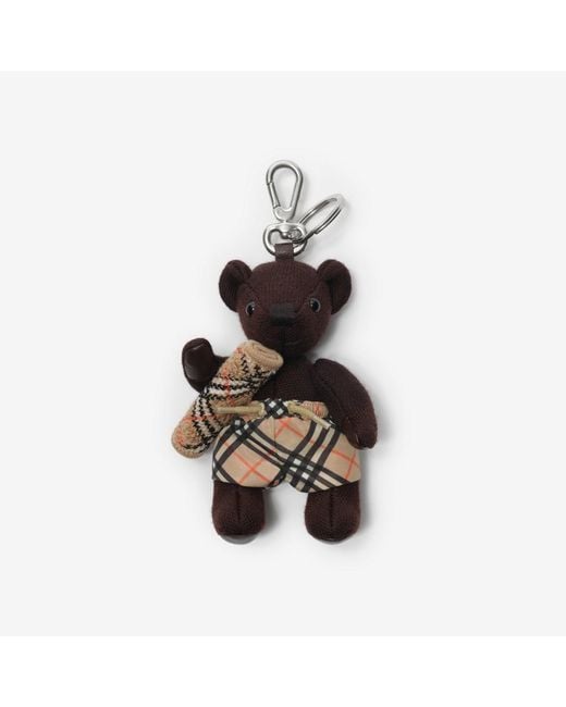 Burberry Multicolor Thomas Bear Charm for men