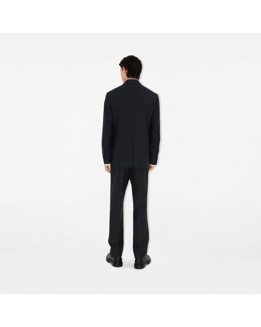 Burberry Wool Tailored Jacket in Black für Herren