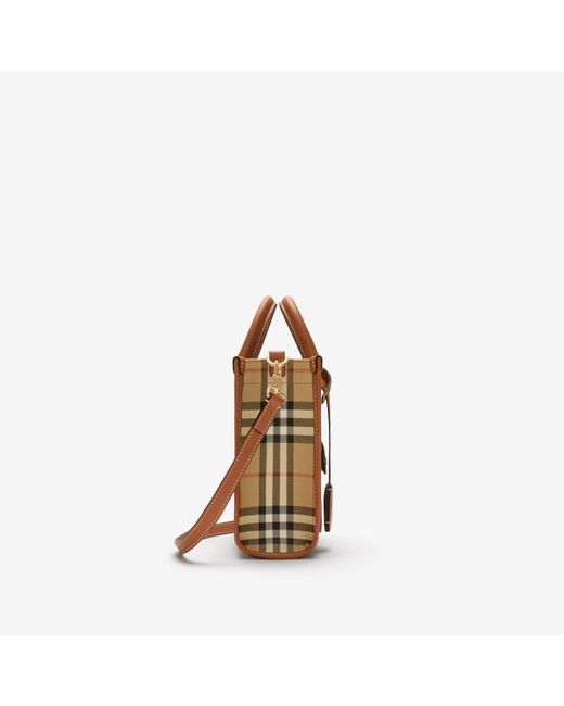 Burberry Brown Mini Freya Tote