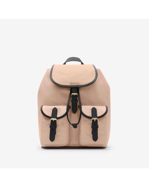 Burberry Natural Nylon Backpack