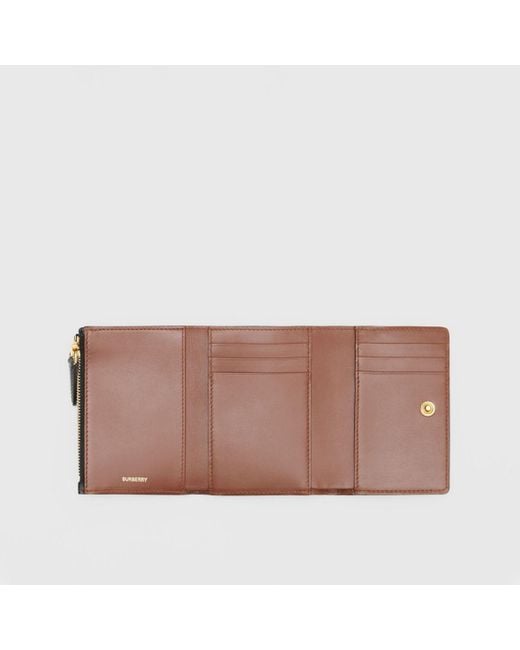 burberry folding wallet