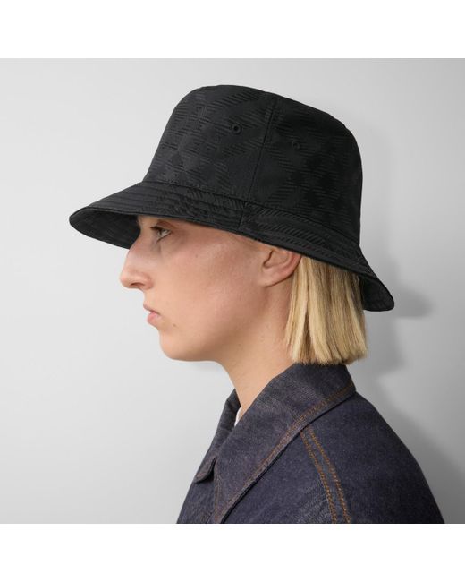 ハット Burberry Burberry Check Nylon Bucket Hat Burberry Check Nylon Blend Bucket Hat | Saks Fifth Avenue