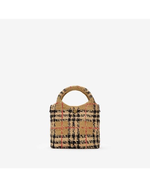Burberry Metallic Mini Margate Tote