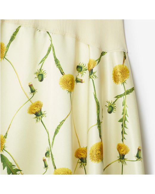 Burberry Metallic Dandelion Skirt