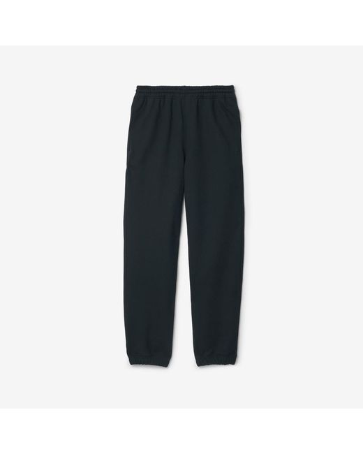 Burberry Cotton Jogging Pants in Black für Herren