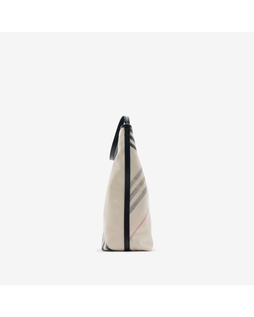 Burberry White Highlands Shoulder Bag