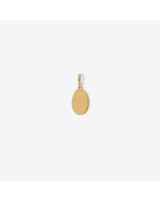 Burberry White Knight Stamp Charm