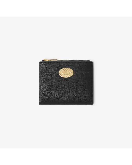 Burberry Black Cotswolds Bifold Wallet