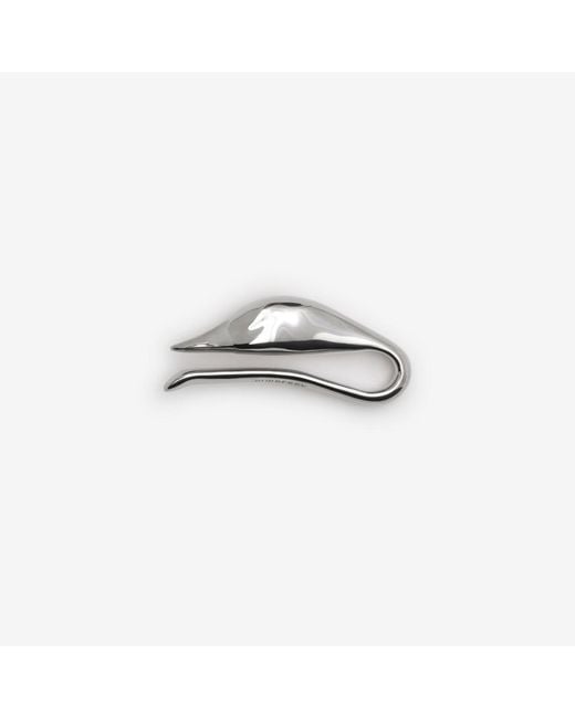 Burberry White Duck Tie Bar for men