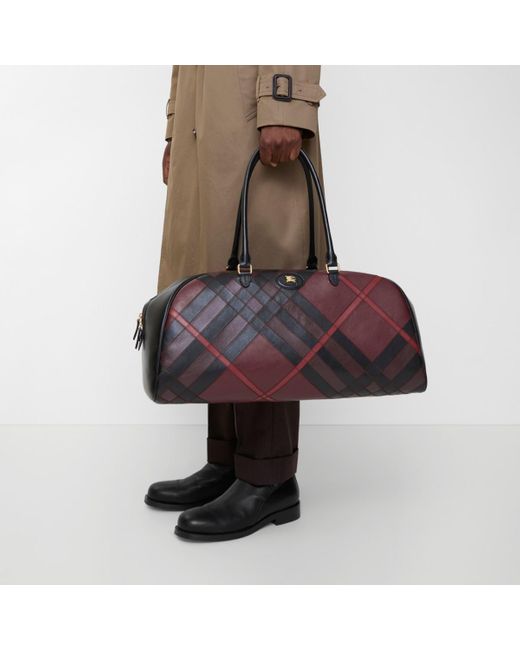 Burberry Extra Large Highlands Bowling Bag​ in Brown für Herren