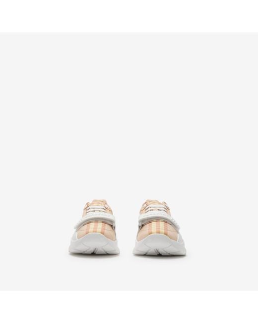 Burberry Natural Check Sneakers