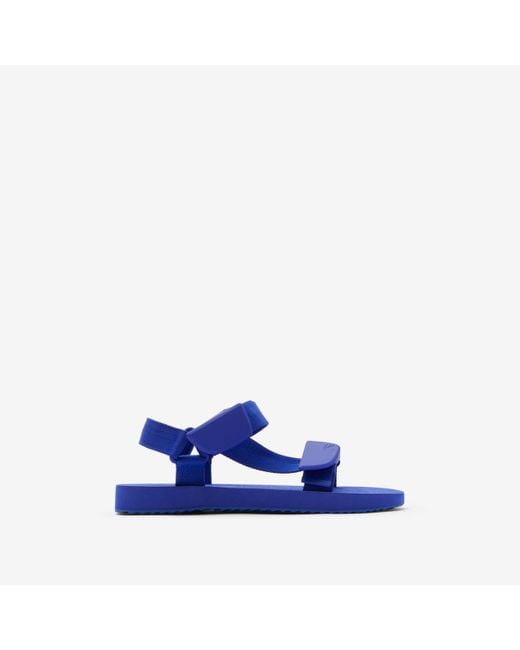 Burberry Blue Trek Sandals for men