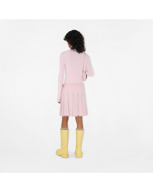 Burberry Pink Wool Blend Sweater