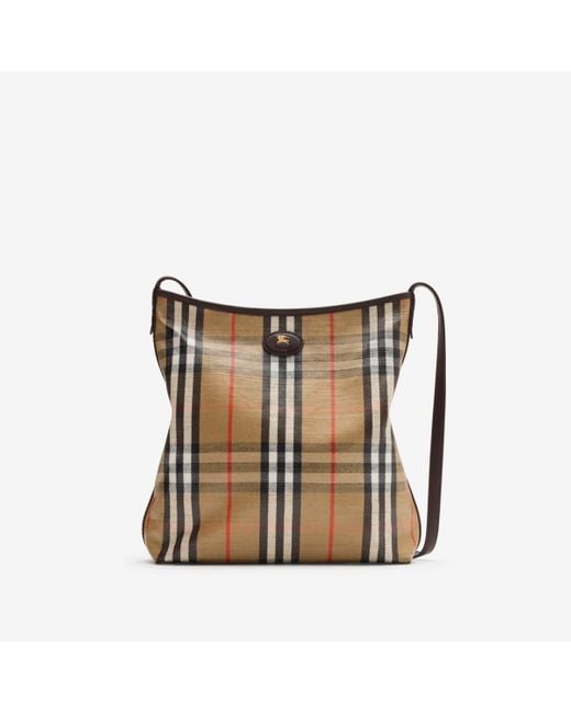 Burberry Brown Small Highlands Shoulder Bag