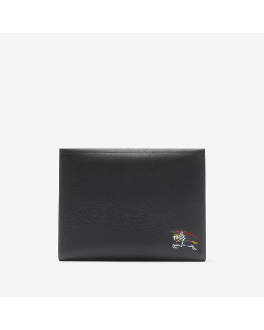 Burberry Black Ekd Pouch for men
