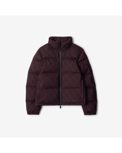 Burberry Red 'Ambleside' Down Jacket