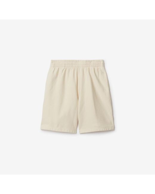 Burberry Natural Cotton Shorts for men