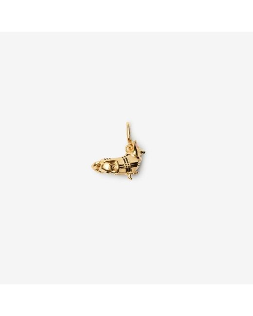 Corgi Charm Burberry en coloris Metallic
