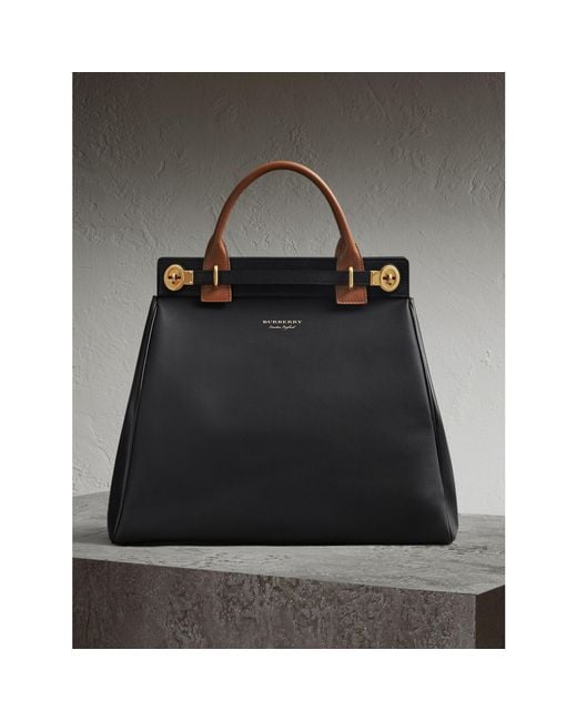 Burberry The Dk88 Luggage Bag Black | Lyst