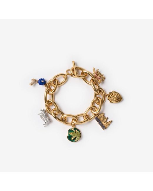 Burberry Metallic Charm Bracelet