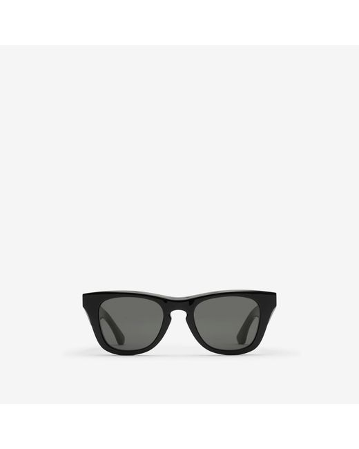 Burberry Black Arch Facet Sunglasses