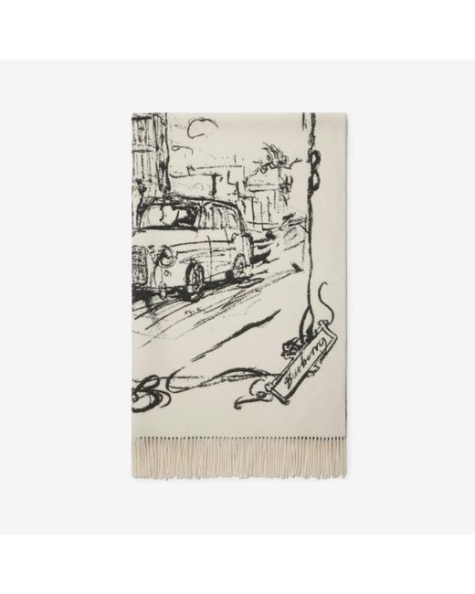 Burberry Multicolor Westminster Wool Blanket
