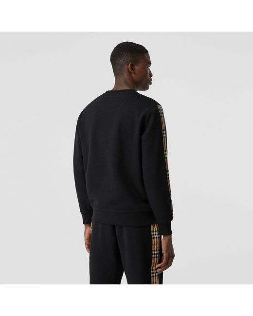 Burberry vintage top check sweatshirt