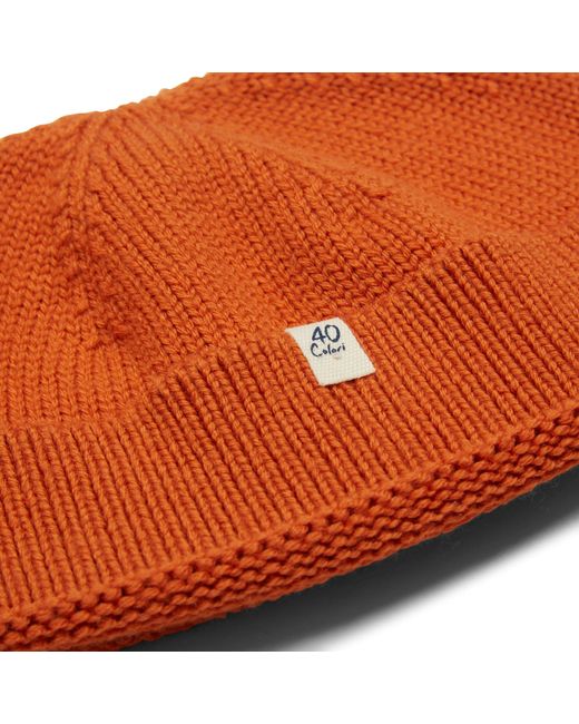 40 Colori Woollen Fisherman Beanie Hat 