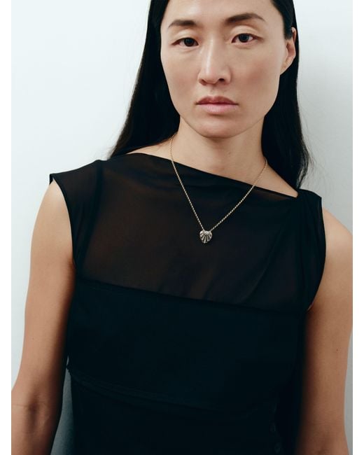 BY PARIAH White Aurora Diamond Necklace
