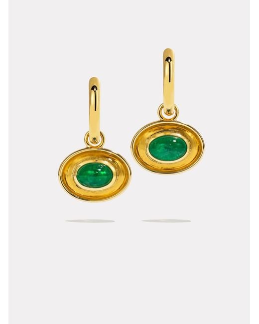 BY PARIAH White Aurelia Hoops