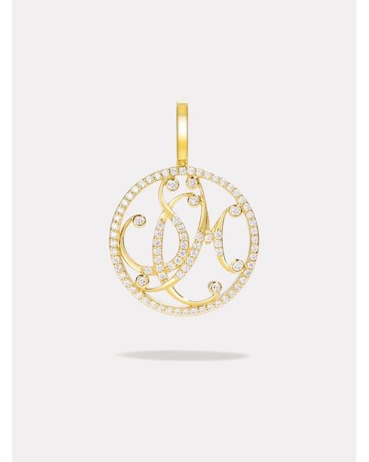 BY PARIAH White The Initial Pendant