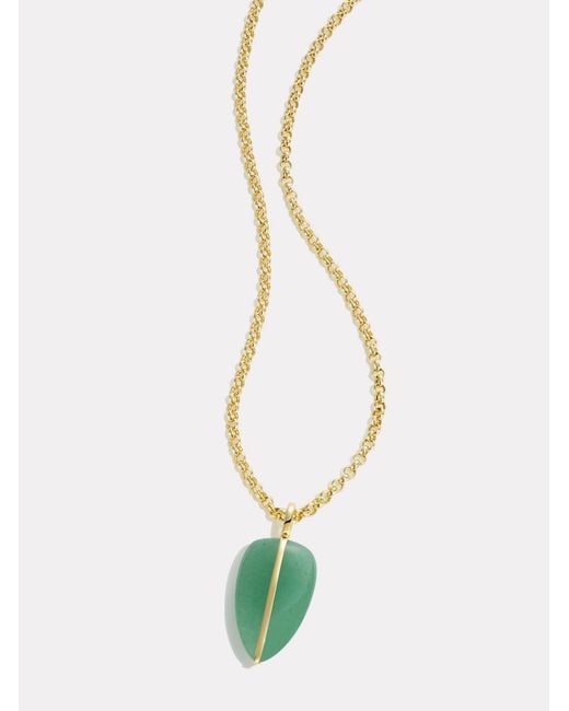 BY PARIAH Green Pebble Pendant