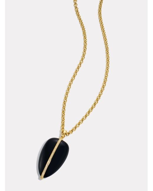 BY PARIAH Blue Diamond Pebble Pendant