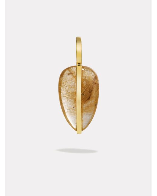 BY PARIAH White Pebble Pendant
