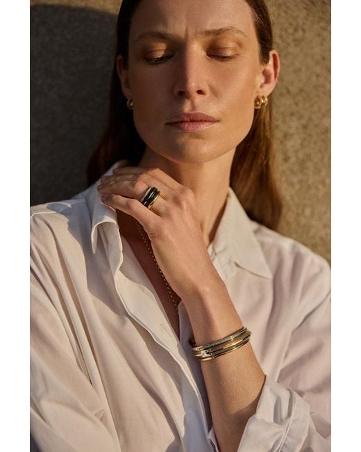 BY PARIAH White Essential Stacking Bangle