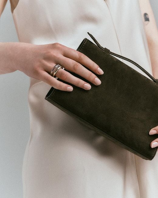 BY PARIAH White Essential Gem Stacking Ring