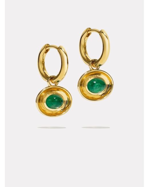 BY PARIAH White Aurelia Hoops