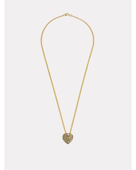 BY PARIAH White Aurora Diamond Necklace