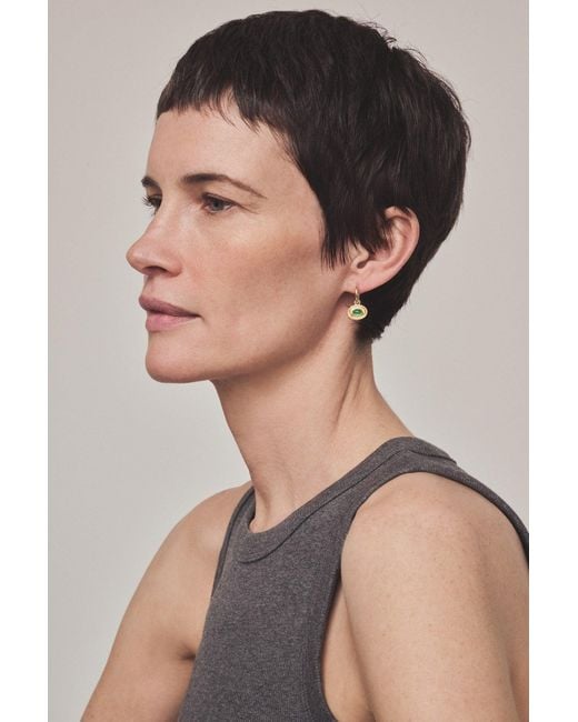 BY PARIAH White Aurelia Hoops