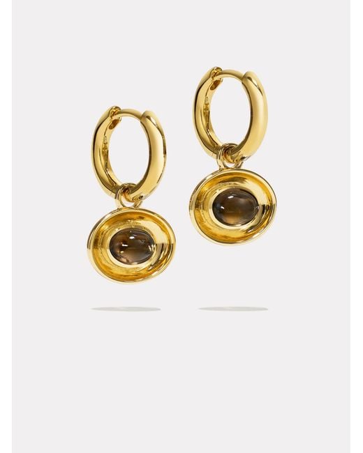 BY PARIAH White Aurelia Hoops