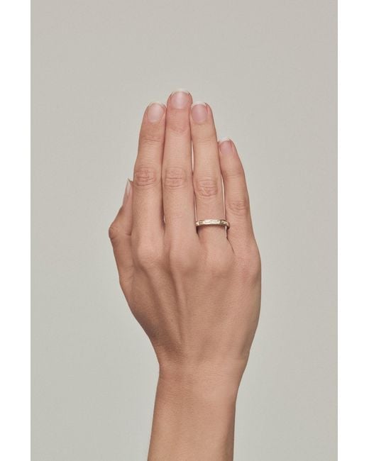 BY PARIAH Metallic Prism Stacking Ring
