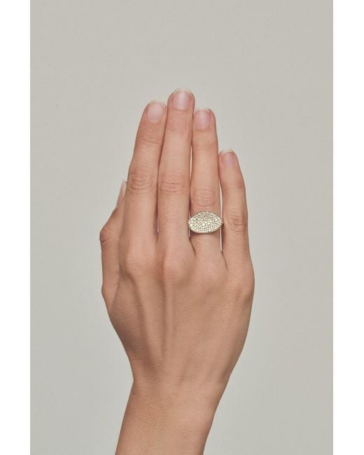 BY PARIAH Multicolor Diamond Cluster Ring