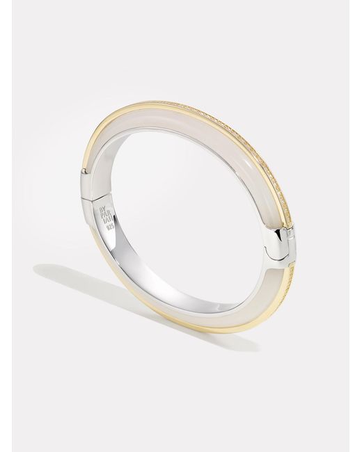 BY PARIAH White Essential Stacking Bangle Jasper