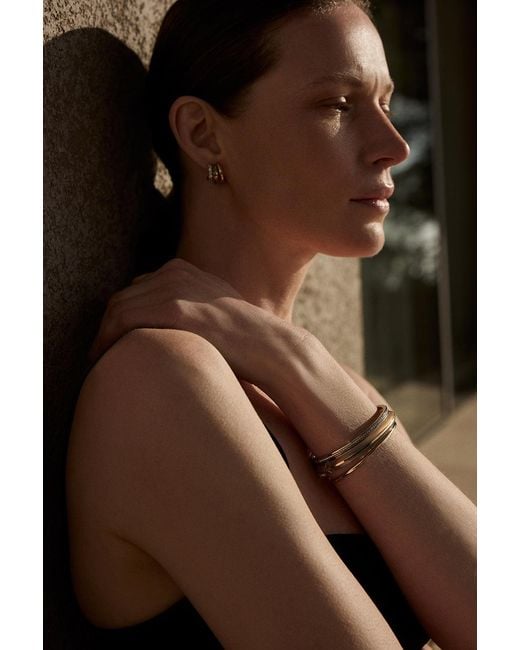 BY PARIAH White Essential Stacking Bangle