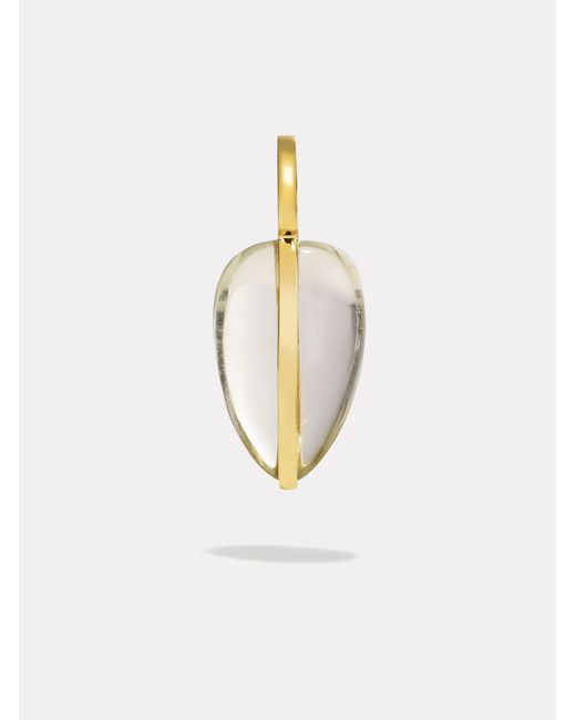 BY PARIAH White Pebble Pendant