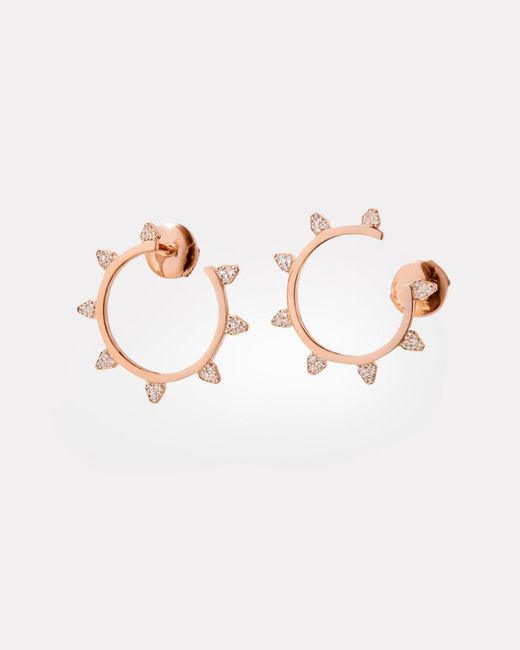 BY PARIAH Metallic Hide & Seek Earrings
