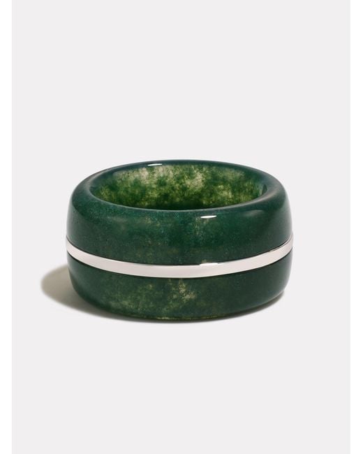 BY PARIAH Green The Essential Wide Ring